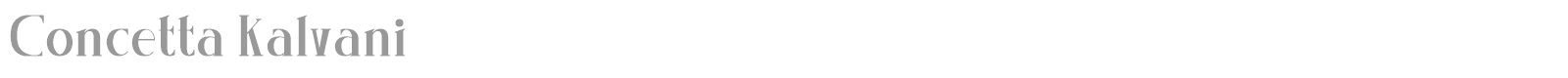 Concetta Kalvani Serif font preview
